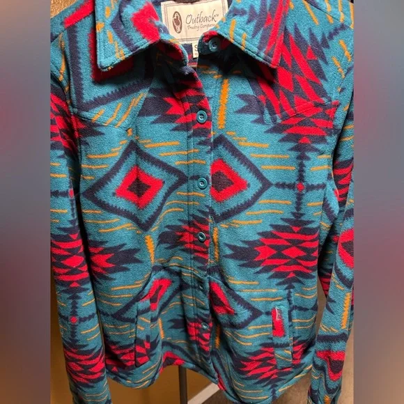 Outback Trading Co Fleece Jacket - Picture 2 of 4